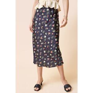 Mi Ami Francesca's Small Skirt 'Mildred Z52' Floral Dot Print